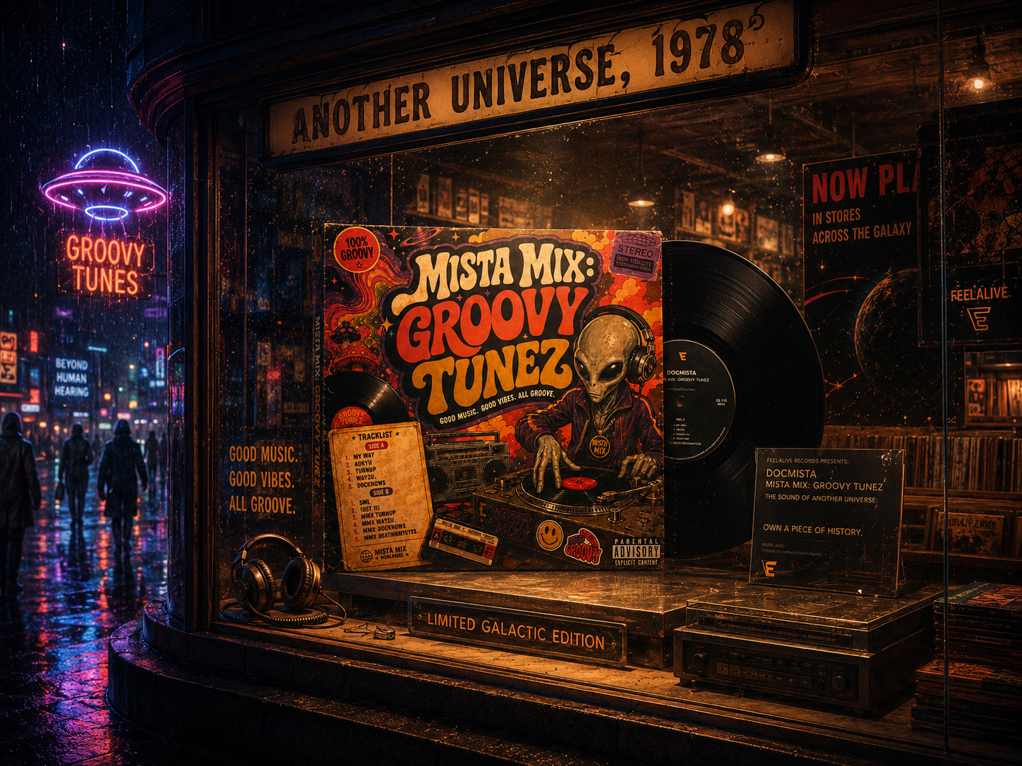 Mista Mix: Groovy Tunez Vol.1(Vinyl)