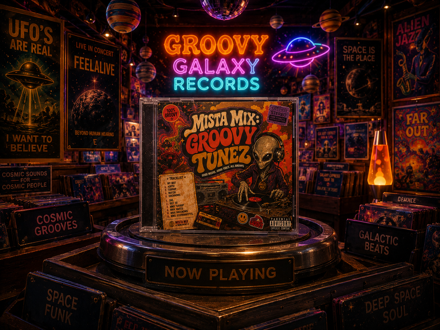 Mista Mix: Groovy Tunes Vol.1 (CD)